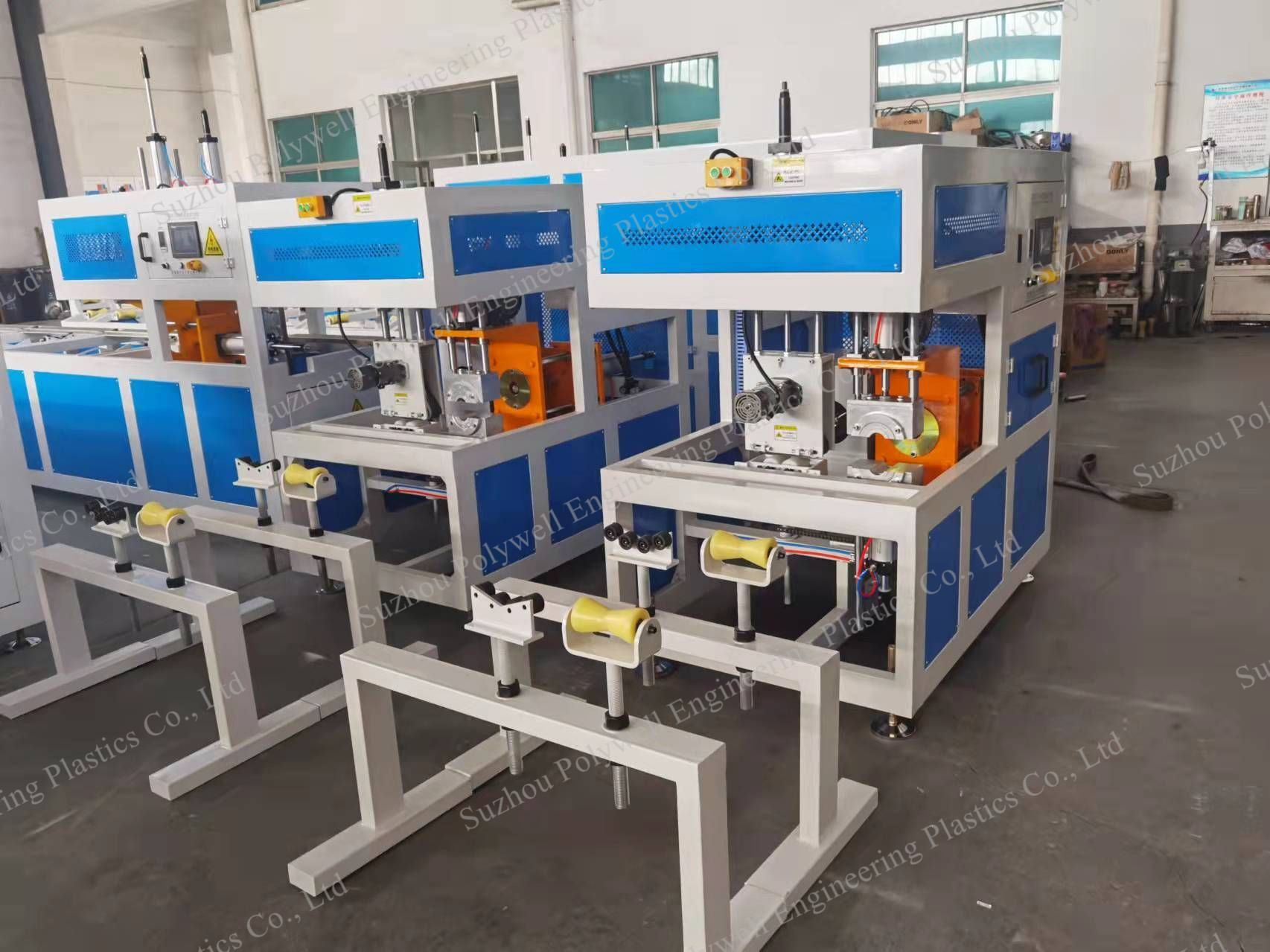 Fully Automatic Customized PVC UPVC Plastic Single Wall Solid Water Pipe Production Line Making Machine Equipment