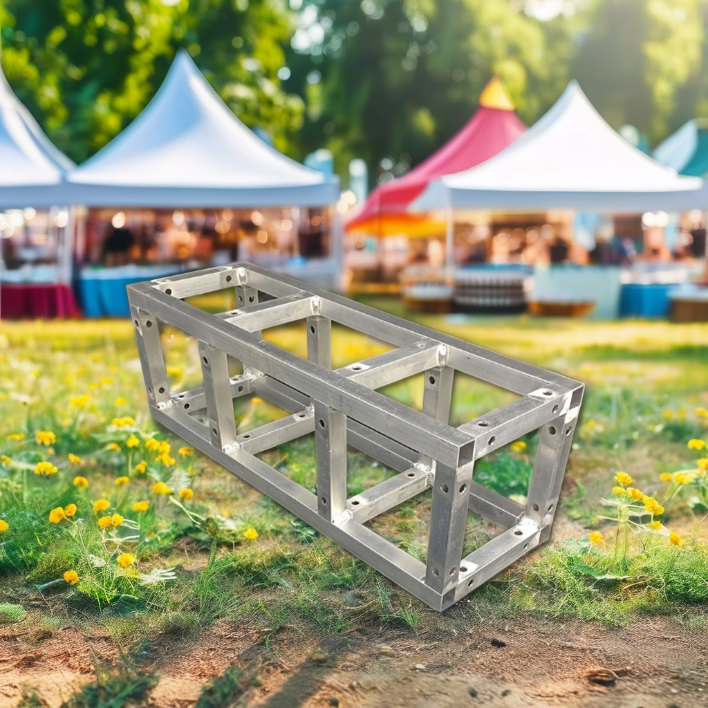 Lightweight Aluminum Bolt Square Truss , Square Aluminum Truss Manufacturers