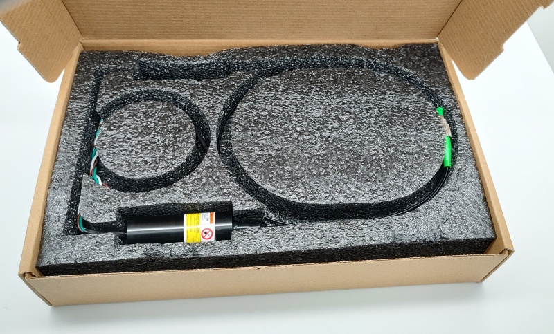 Single Longitudinal Mode APC Power Type 520nm 30mw Semiconductor Laser Coupled Fiber Optic Green Laser Module