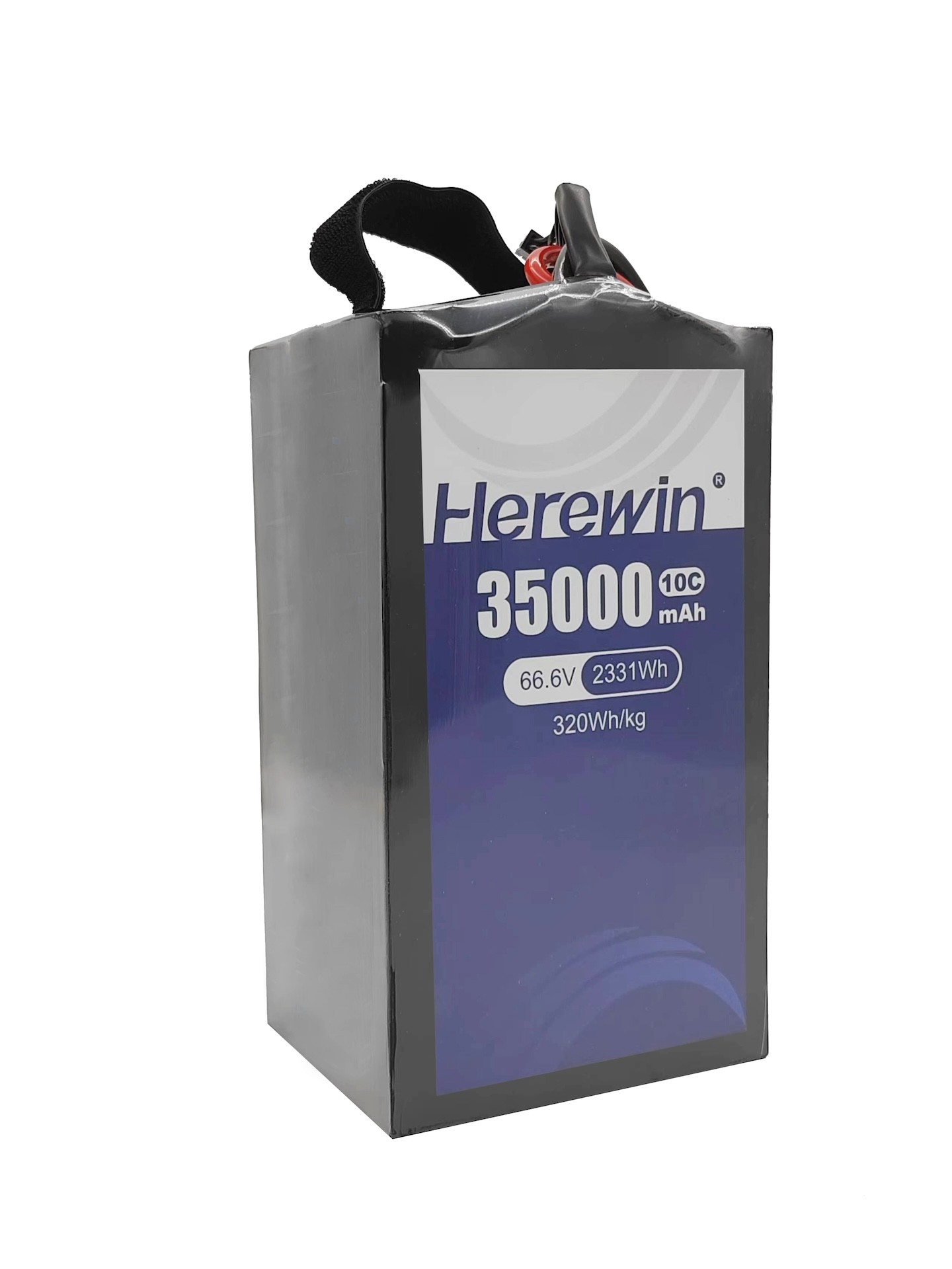 18S1P 35000mAh Soft Pack 66.6V 10C Sprayer Uav Drone Battery Herewin