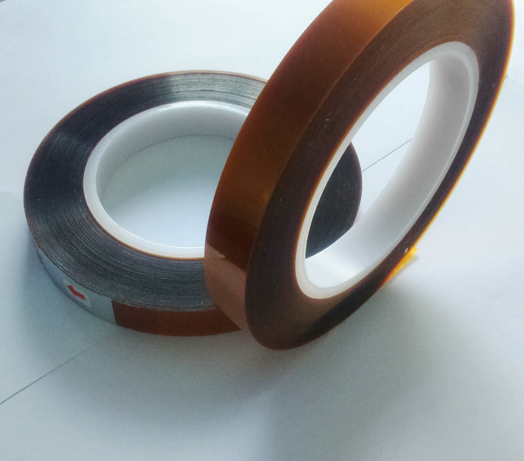 230um Thickness Double Splice Tape / Silicone Brown Color Pi Splicing Tape