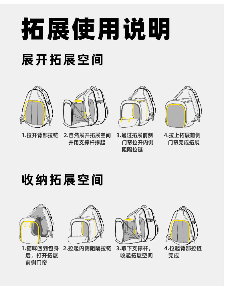 Portable Avocado Pet Travel Bag Breathable Carrying Backpack For Cat Dog Pet Carrier