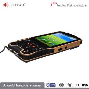  3C IP65 Handheld Android Barcode Scanner with Wireless Magnetic absorption charging Manufactures
