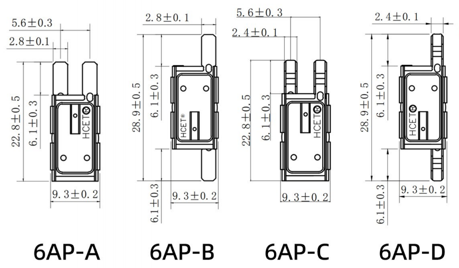 HC01/6AP Bimetal Motor Overload Protector 45A Thermal Cutoff Switch for Automotive, HVAC & Appliances with RoHS Certified