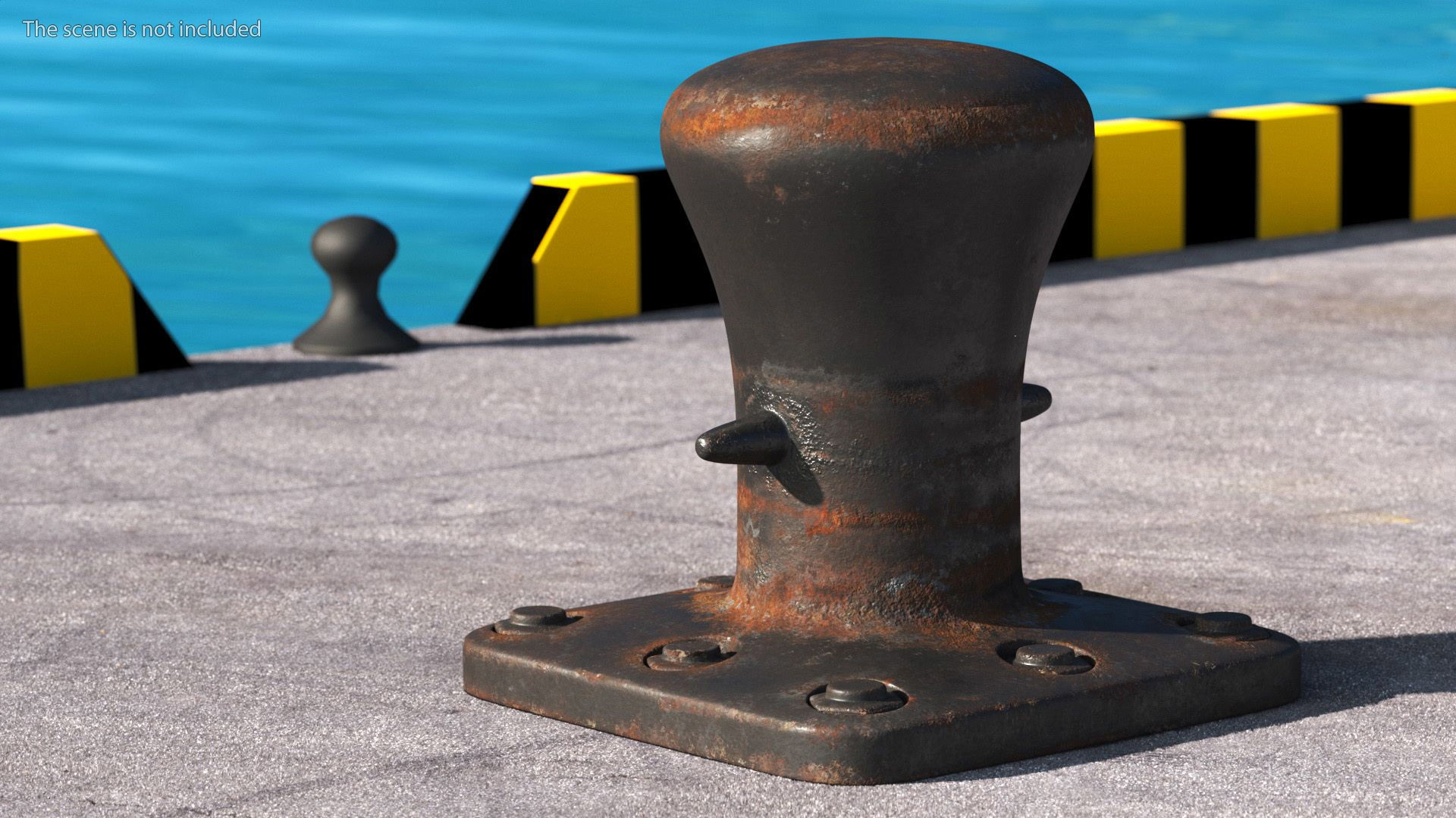 Mooring Bollard 150T Cast Steel Docking Accessories Wharf Pier Bollard