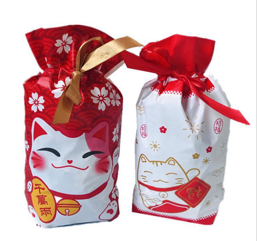 Food Grade Plastic Packaging Treat Bags , Cellophane Easter Treat Bags