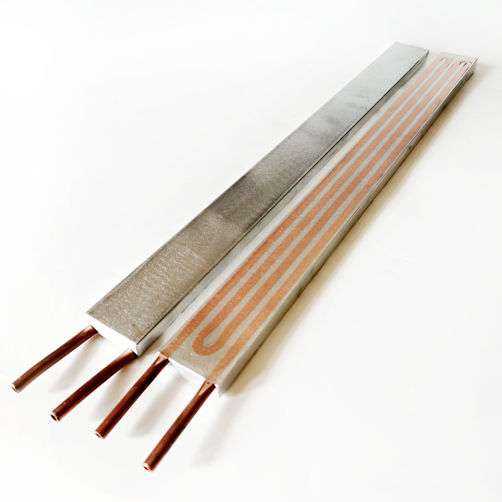 Rustproof IGBG Water Cold Plate , Anticorrosive Copper Pipe Heat Sink