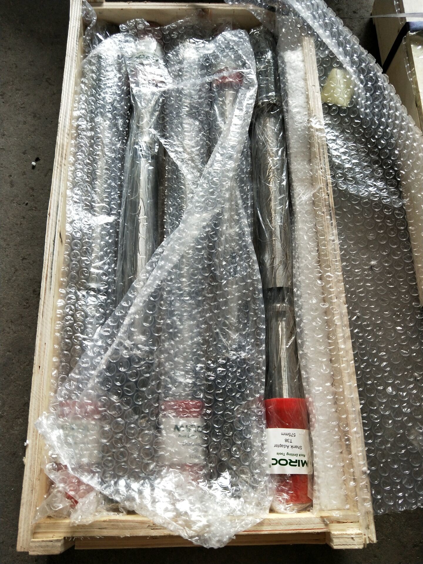 High Strength Cr-Mo Shank Adapter Atlas Copco / Forging Rock Drill Parts