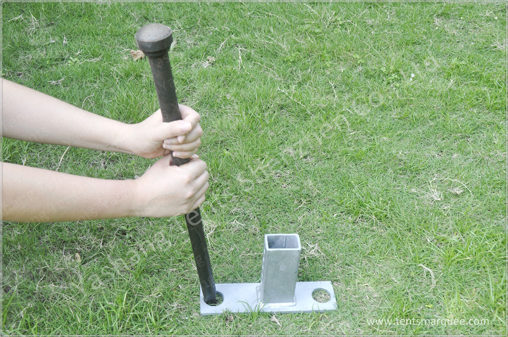 Commercial Event Tent Accessories , Tent Anchoring Stakes CE TUV Certification