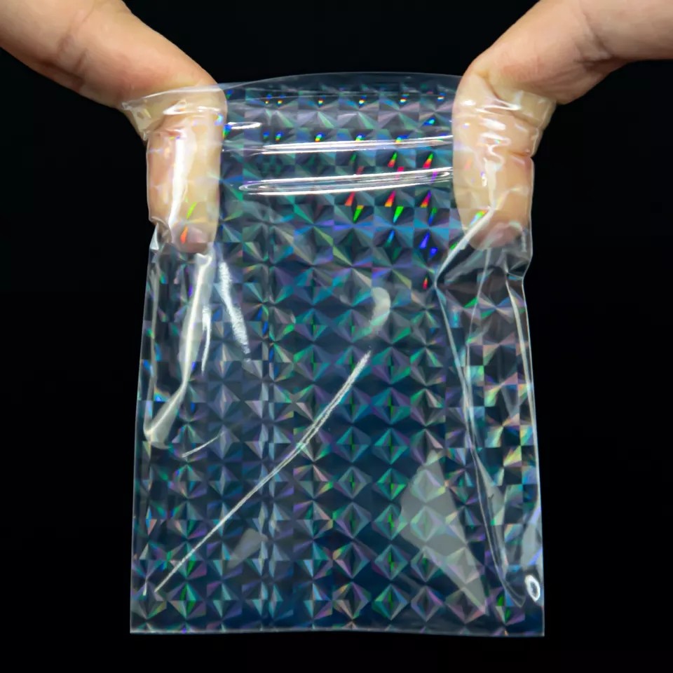 Board Game PP Soft Plastic Card Sleeves Rainbow Transparent Laser Clear Matte