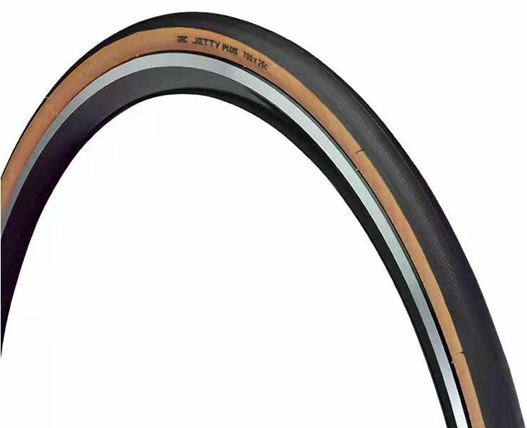 700x23/25/28C Folding Retro Yellow Edge 700C Road Bike Tire with Black and Yellow