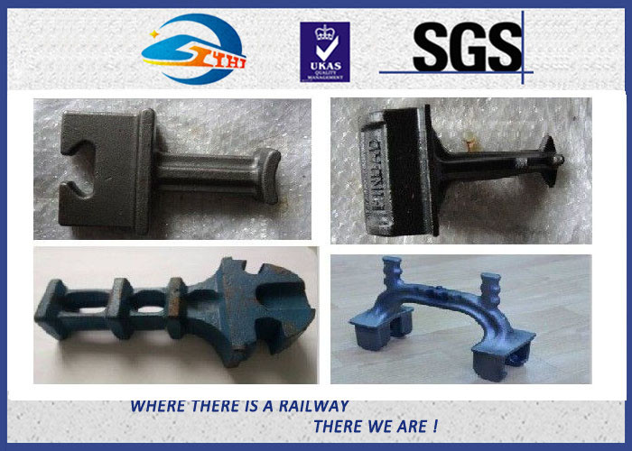 Plain Inserts Rail Clips Casting Iron Rail Shoulder Concrete Sleepers