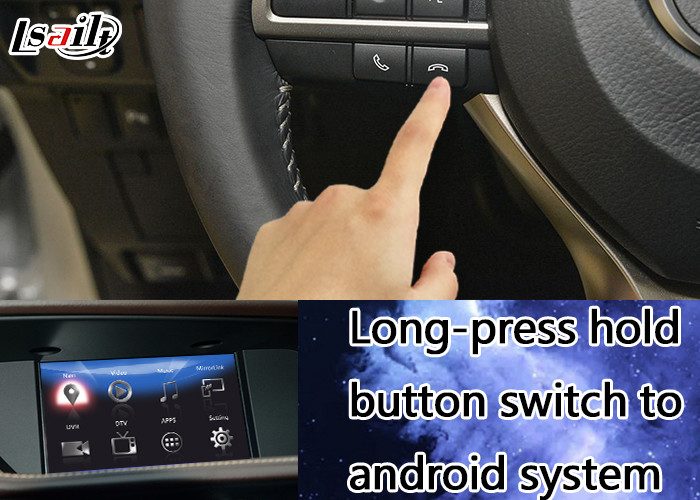 Lsailt Android Video Interface for Lexus ES200 ES250 ES 300h ES350 With Wireless Carplay