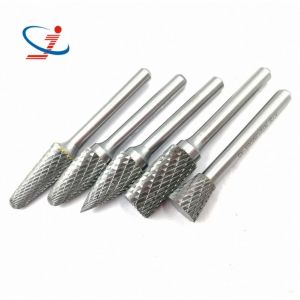 China High Performance Carbide Wood Carving Burr Bits 14 Inch Shank Diameter on sale