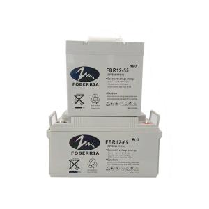  12V 55Ah 20HR 65A Gel Sealed Lead Acid Battery 22kg Rechargeable 12 Gel Battery Manufactures