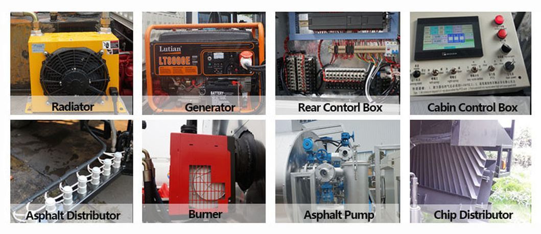 Manufacturer Supplier 4X2 Shacman Asphalt Gravel Spray Chip Sealer Truck