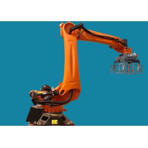 Rotary Scraping Robot Palletizing Equipment For Cartons Cans Containers