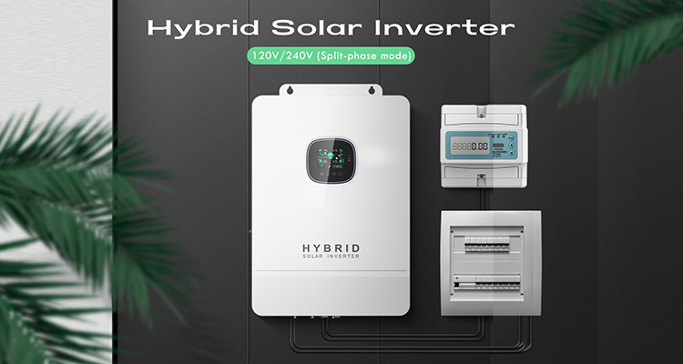 10kw Solar Hybrid Inverter On Grid Off Grid 120V 240V 48V Solar System Inverter