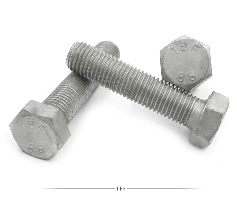 ISO9001 2008 Certified High Strength Hex Bolt Grade 8.8 DIN933 DIN931 Manufacture