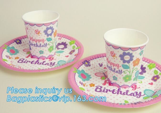 Party supplies, custom printing table rose gold paper biodegradable dinner disposable plate,Compostable Eco Friendly Env