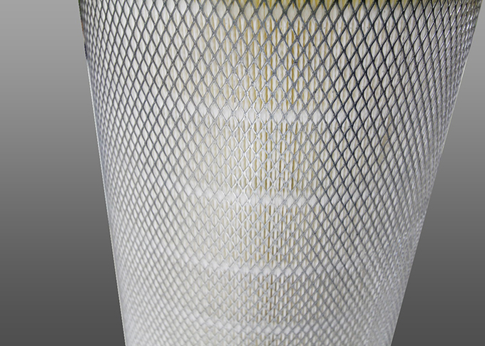 660mm Straight Cylinder Industrial Filter Element Air Filtration System For Absorb Pollution