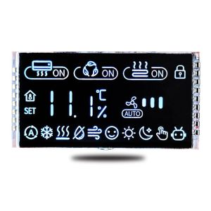 Customized Segment VA Lcd Display Module 1/4Duty 1/3Bias Pin Connecting