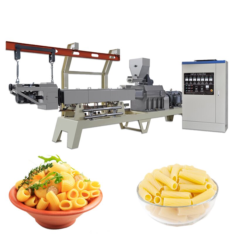 Small Snacks CE Macaroni Production Line 100-1500kg/H