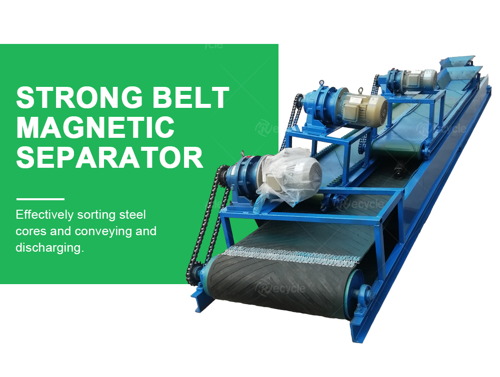99% Separation Rate ACSR Recycling Machine Al Wire Chopping Line 22.25KW