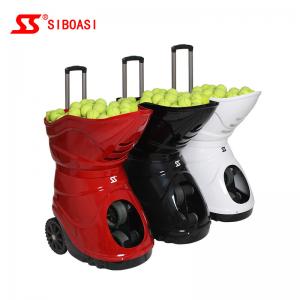 China CE Certified Tennis Ball Shooting Machine Siboasi S4015 Tennis Ball Machine on sale