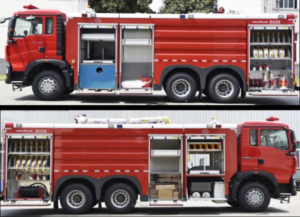 Sinotruk HOWO 12T Water Tank Fire Fighting Truck Fire Engine Specialized Vehicle