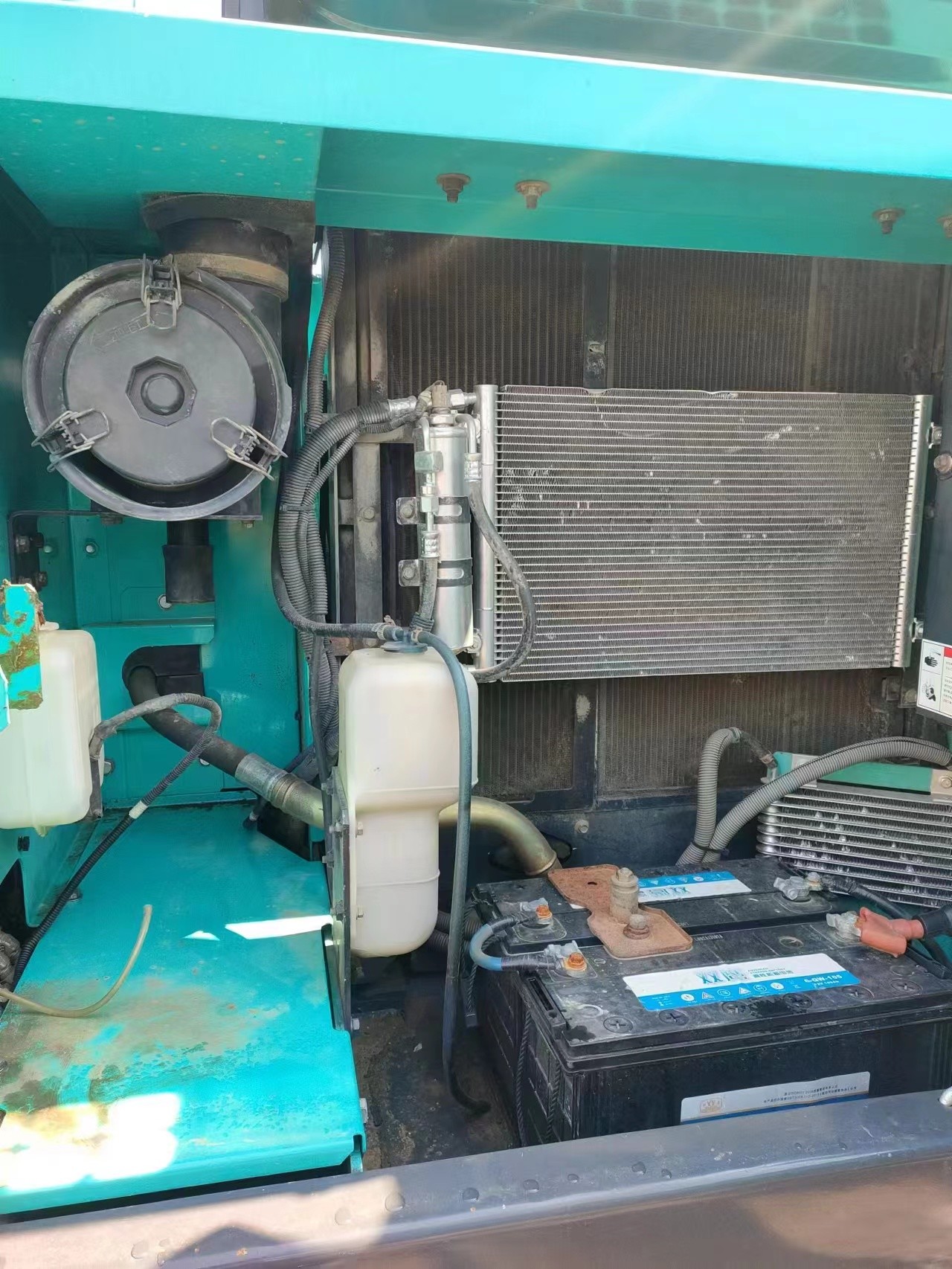 SK140 Used Kobelco Crawler Excavators 74KW Rated Power 14 Tonnage