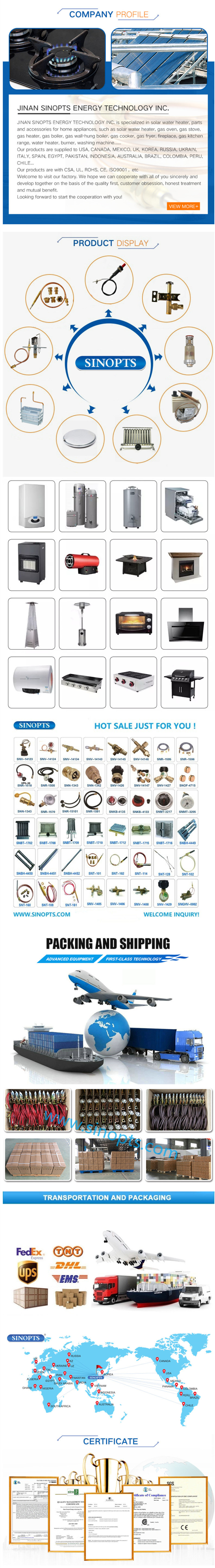 Natural Gas Double 10 Rows Gas Boiler Burners for Gas Furnaces, Boilers and Water Heaters