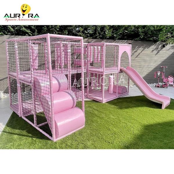 Custom Theme Kids Indoor Playground Equipment Sensory Room Foam Climbing