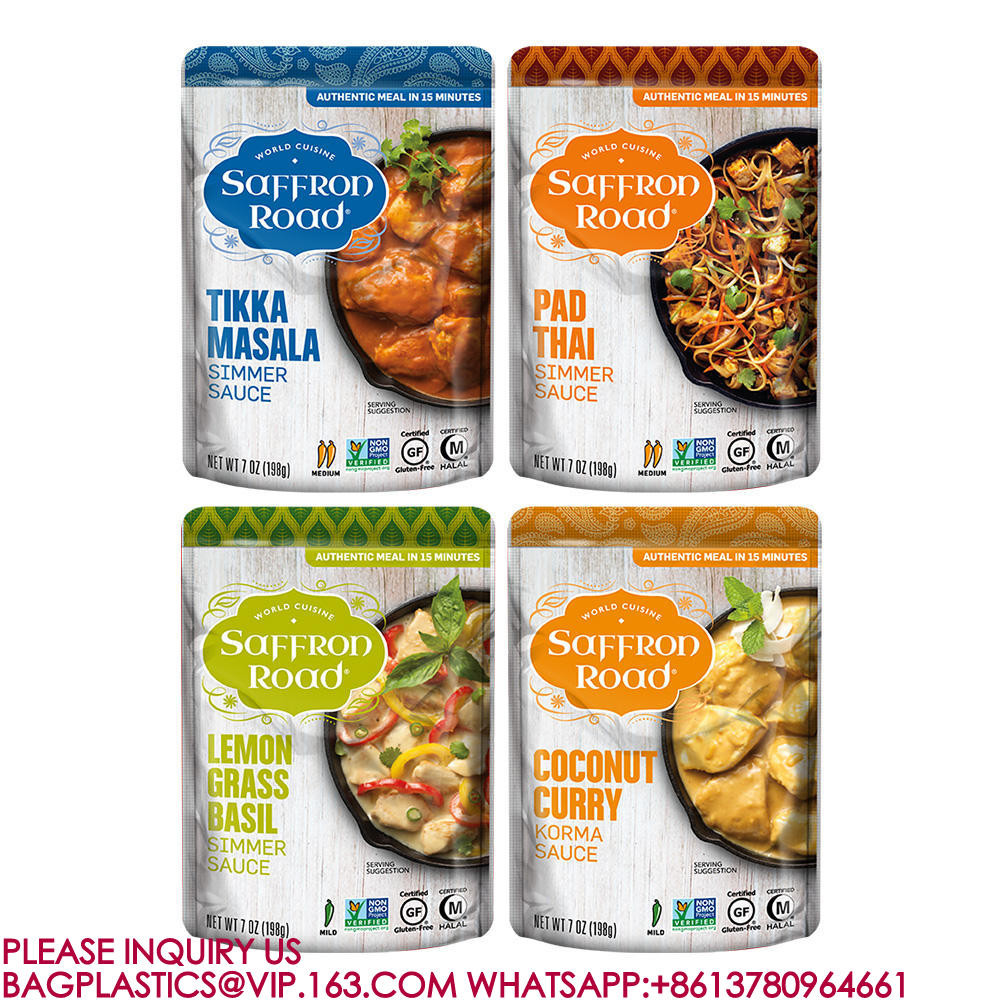 Tea Bags, Rice Bags, Snack bags, Vacuum Pouches, Pet Food Bags, Retort Food Packaging Bag