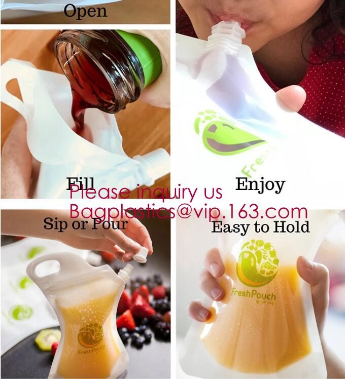 Red wine,Milk beverage spout bag self-standing sealing bag,bag with spout cosmetic spout bag bag in box spout,bagease pa