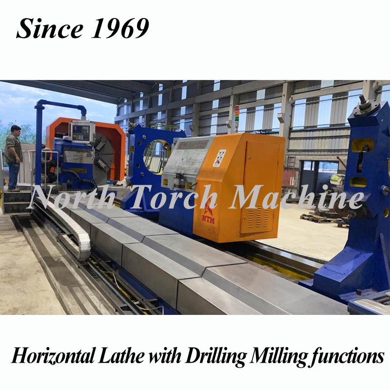 165r/Min Spindle Grinding 40T Cnc Metal Lathe Machine