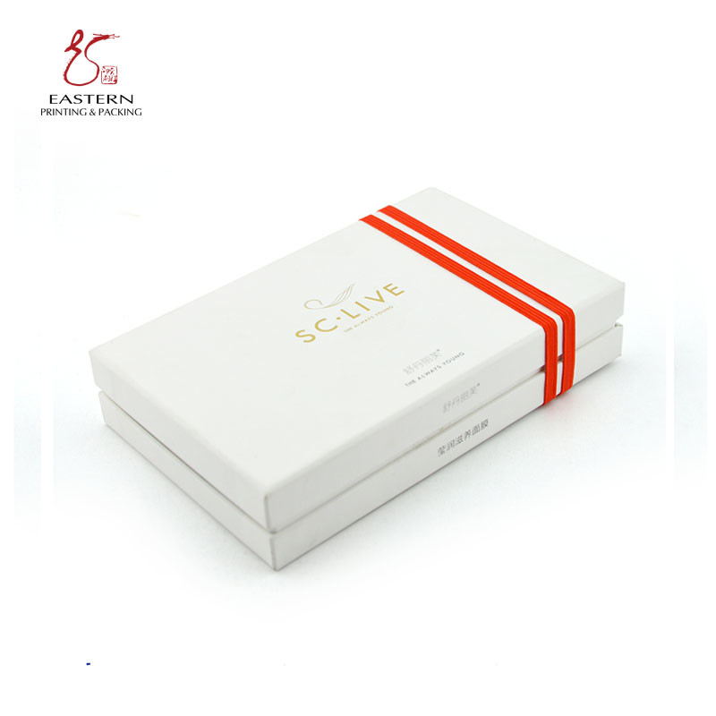 Recyclable 145mm Width 45mm Height Cosmetic Packaging Paper Box With Neck