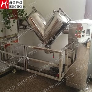 VM Automatic Granule Mixing Machine 316L Laboratory V Type Mixer Pellet Mixer