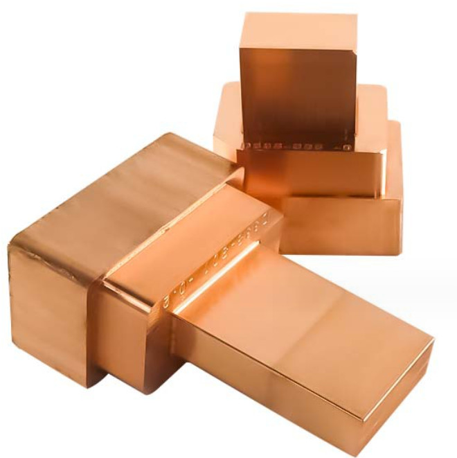 High Precision CNC Machining Copper Components Threaded Electrode Copper Processing