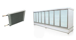 3003 Aluminum Air Cooled Cold Room Microchannel Condenser Condensing Unit