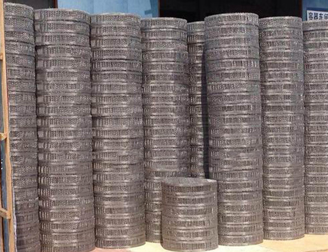 0.1mm Metal Plate Structured Tower Packing 350Y Custom Fabricated Shape Size
