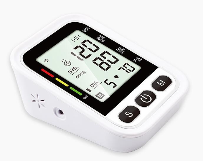 CE ISO13485 Digital Blood Pressure Machine 35cm Wrist Circle BP Cuff Monitor