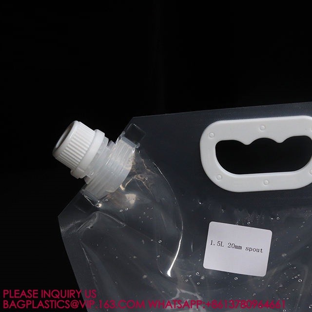 100ml 250ml 500ml 800ml Stand Up Liquid Water Doypack Bag Spout PouchJuice Sauce Drink