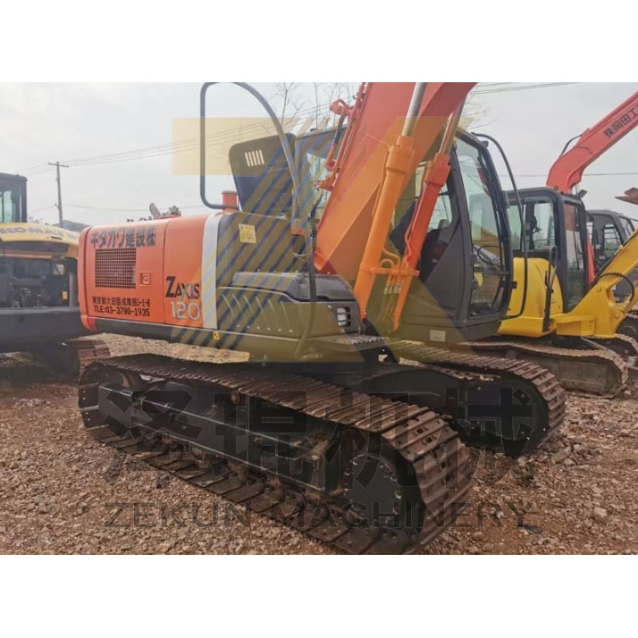 0.59 m3 Bucket Capacity Hitachi ZX120-3 Crawler Excavator with Original Hydraulic Pump