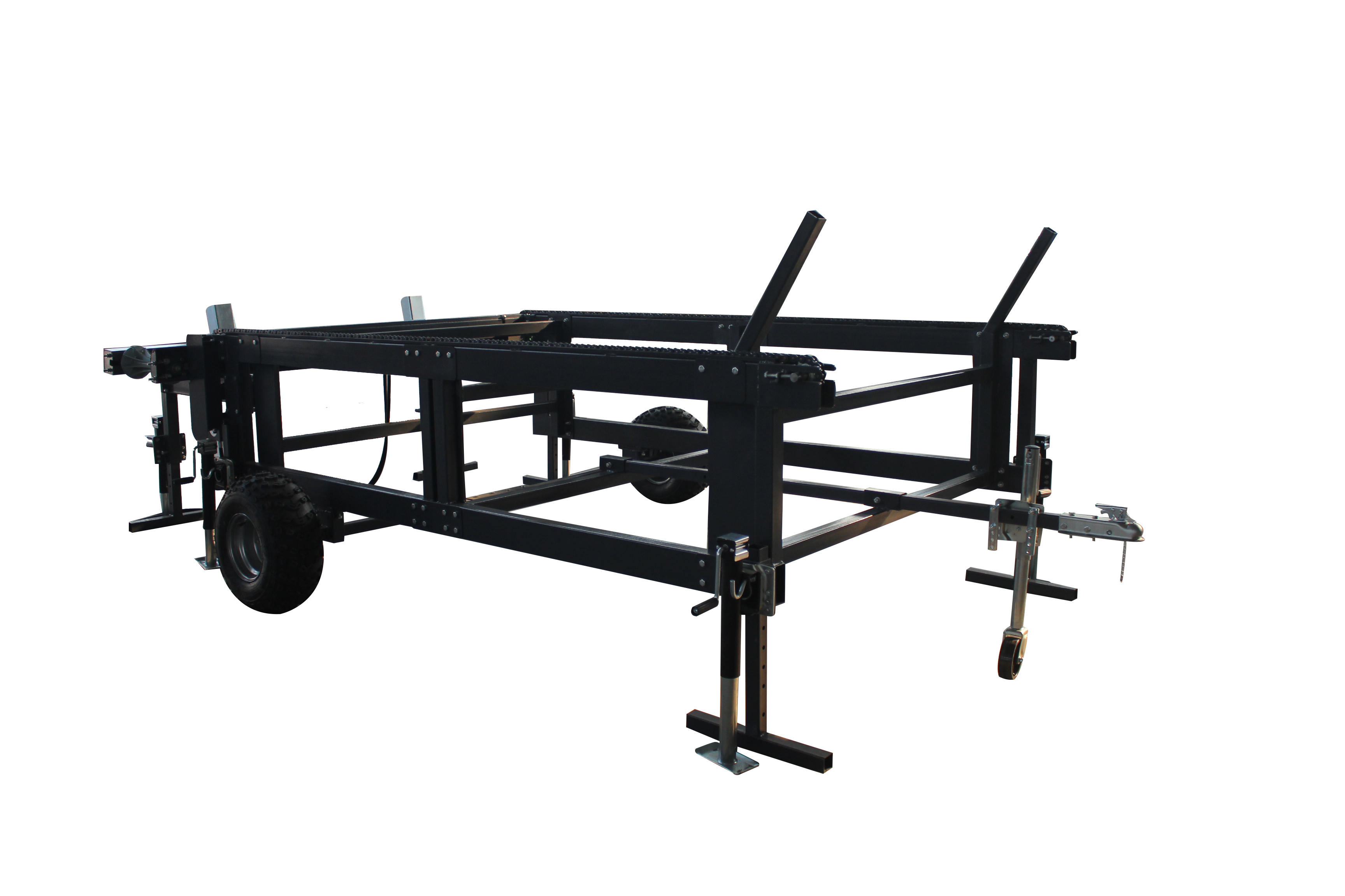 JIERUI 500mm Speed Firewood Processor 30T Wood Chipper Log Splitter for Log Splitting