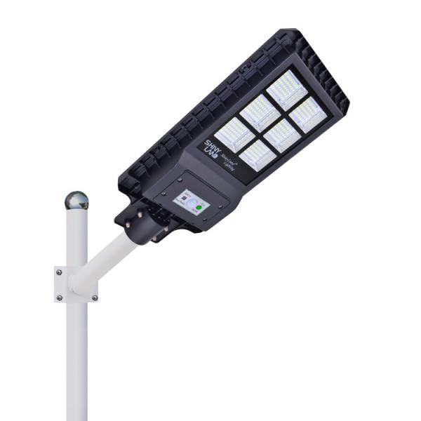 Weatherproof LED Solar Street Lamp , 120w 180w LED Street Light With Motion