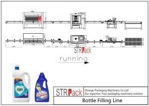  PLC Control Laundry Detergent Filling Machine Line With High Production Efficiency Manufactures