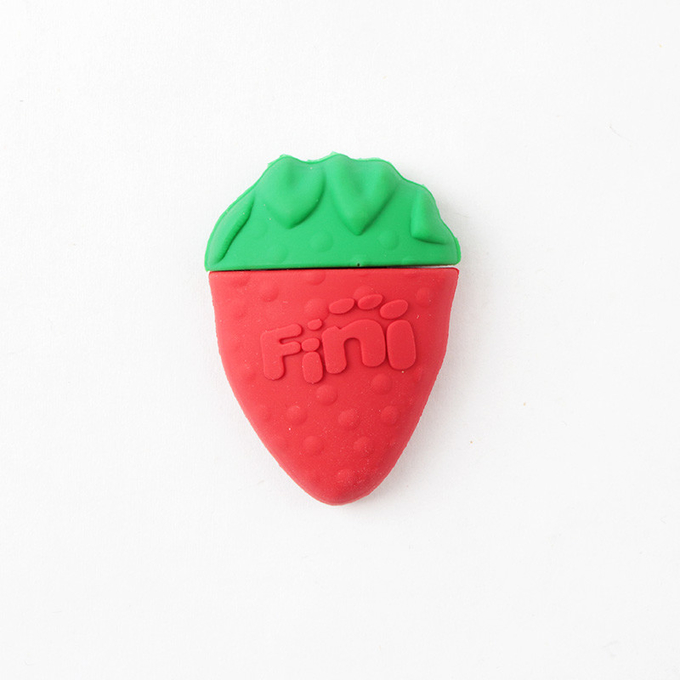 PVC Open Mold Cute USB Stick Watermelon Strawberry Chocolate Shaped