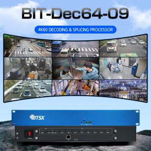 China 4K60 Gigabit Ethernet Decoding and Splicing Processor IP Stream Input Control Room NVR Decoder E-Map Security Monitoring Decoder on sale China 4K60 Gigabit Ethernet Decoding and Splicing Processor IP Stream Input Control Room NVR Decoder E-Map Security Monitoring Decoder on sale
