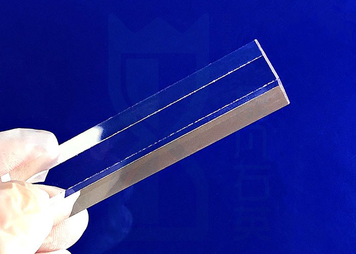 End Clear Fused Quartz Rod Cone Shape For Heating